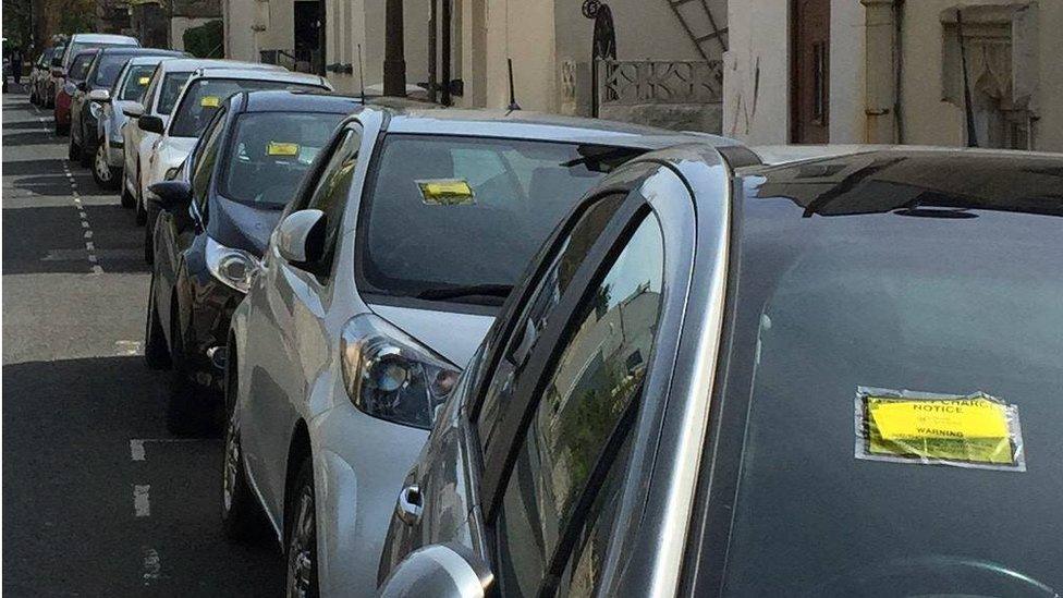 Parking tickets in Weston-super-Mare