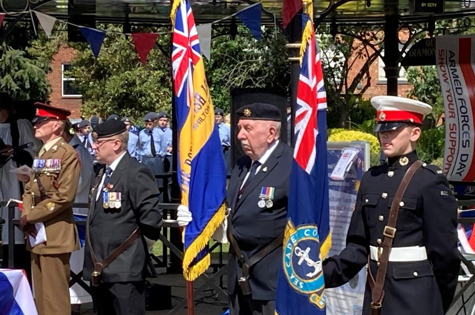 Armed Forces Day parade in Hinckley