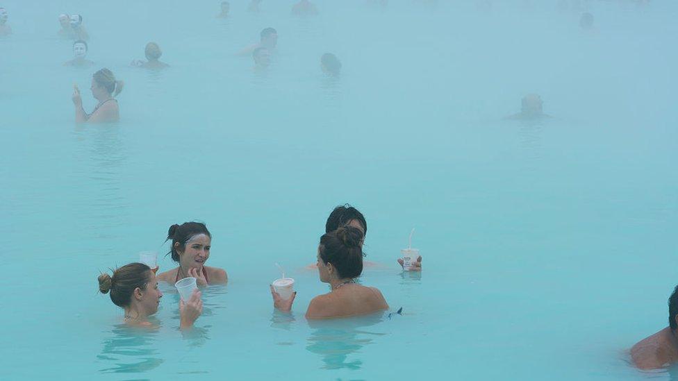 Iceland hot springs