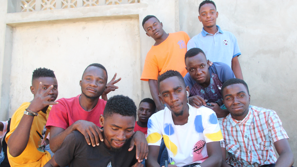 Mota taxi riders in Pemba, Mozambique - May 2022