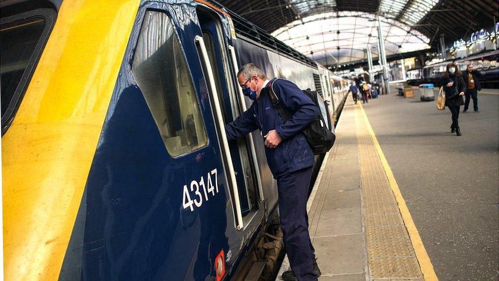 Scotrail train