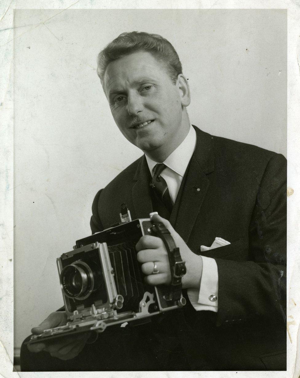 Portrait of photographer