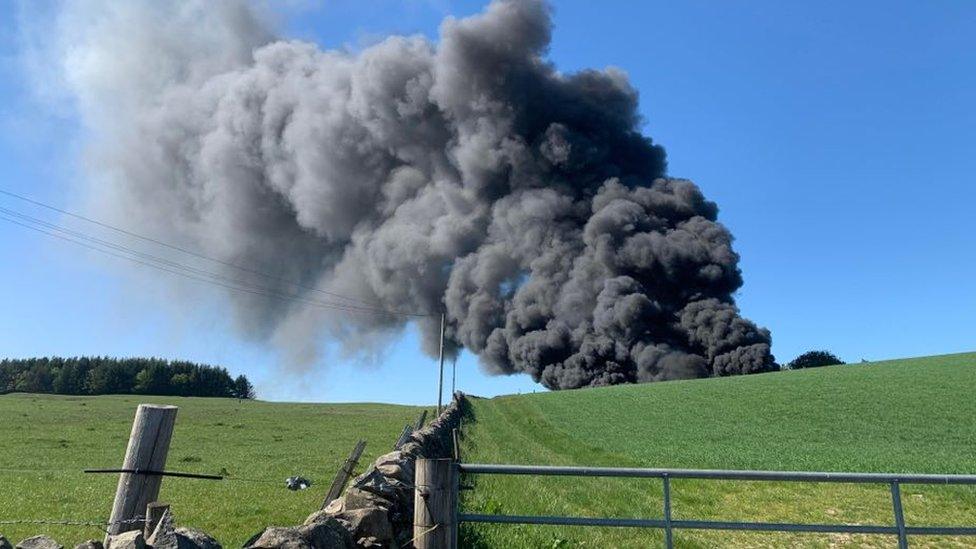 Shawhead fire