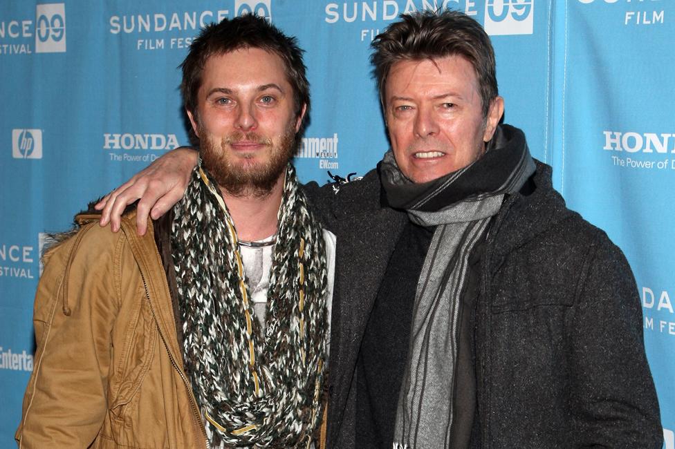 Duncan Jones and David Bowie