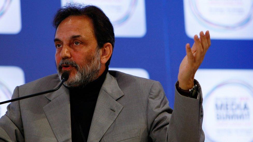 Dr. Prannoy Roy, Executive Chairperson of NDTV, attends the inaugural Abu Dhabi Media Summit, on March 10, 2010 in Abu Dhabi, United Arab Emirates.