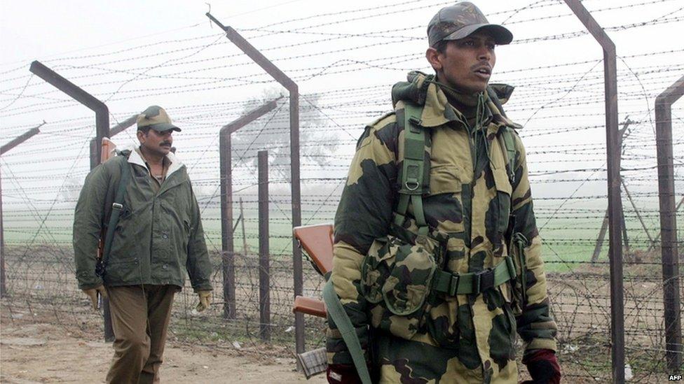 India-Pakistan border