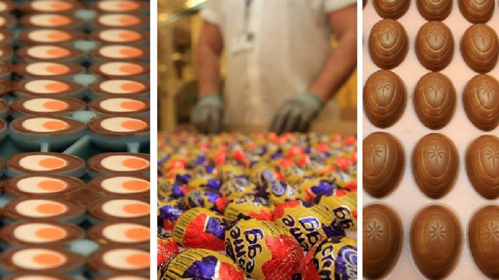 Creme egg composite