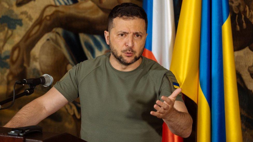 Ukrainian President Volodymyr Zelensky. Photo: July 2023