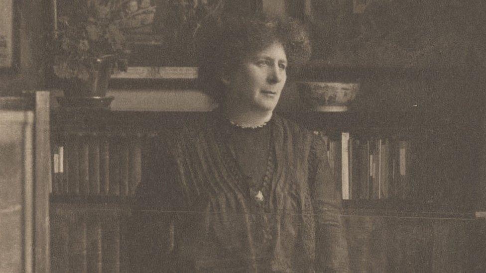 Hertha Ayrton in her laboratory