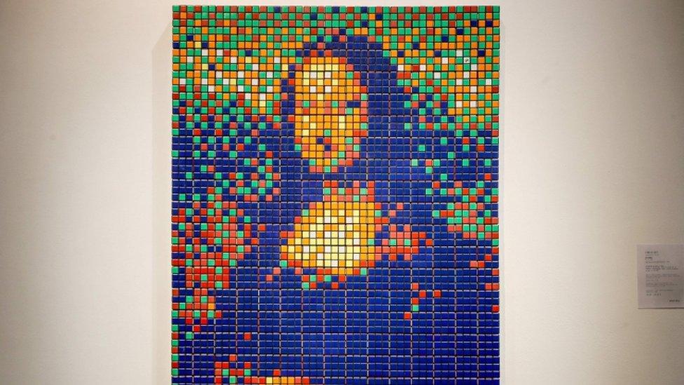 mona lisa rubiks