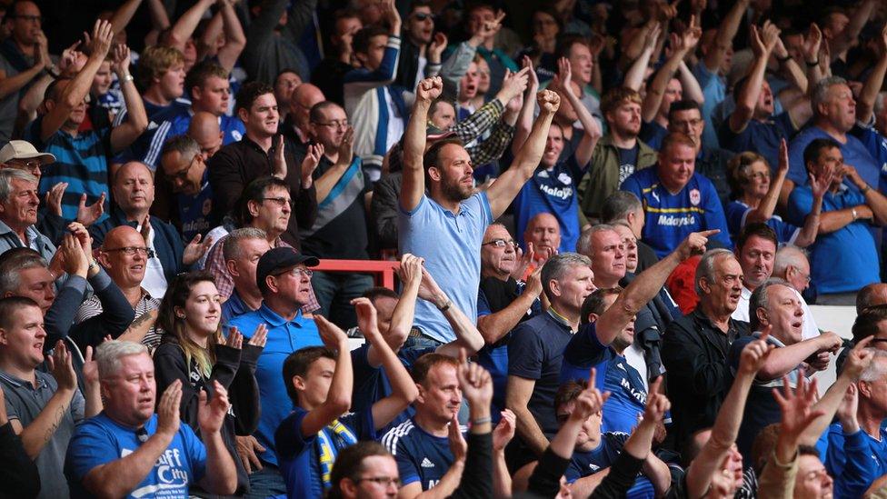 Cardiff City fans are paying less for match-day tickets but more for their half-time cuppa