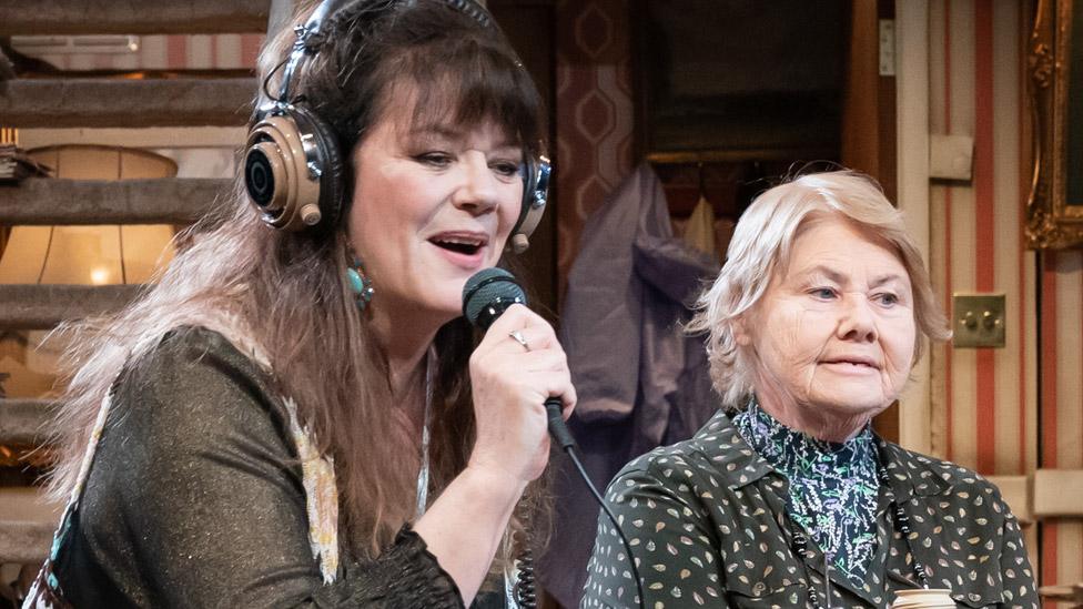 Josie Lawrence (left) and Annette Badland in Our Lady of Blundellsands