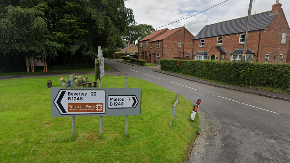 B1248 at Wharram Le Street