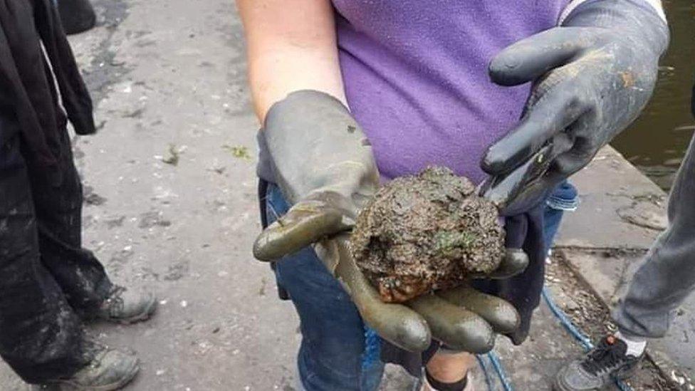 Grenade pulled from the River Soar