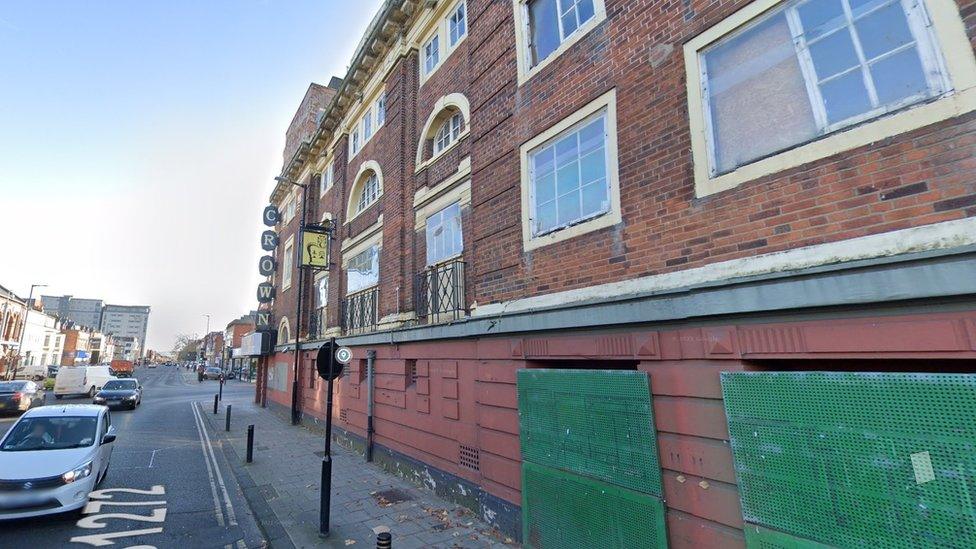 The former Crown pub in Middlesbrough