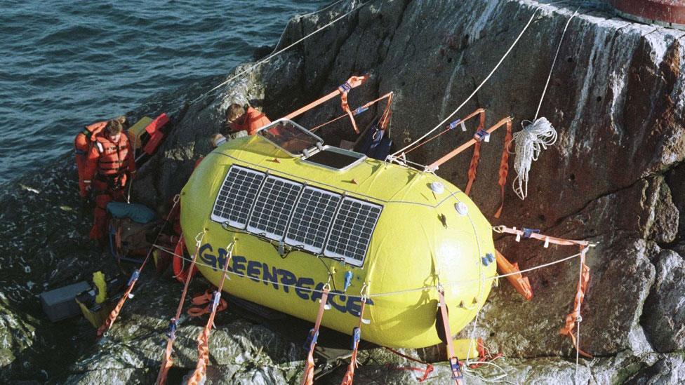 Greenpeace on Rockall