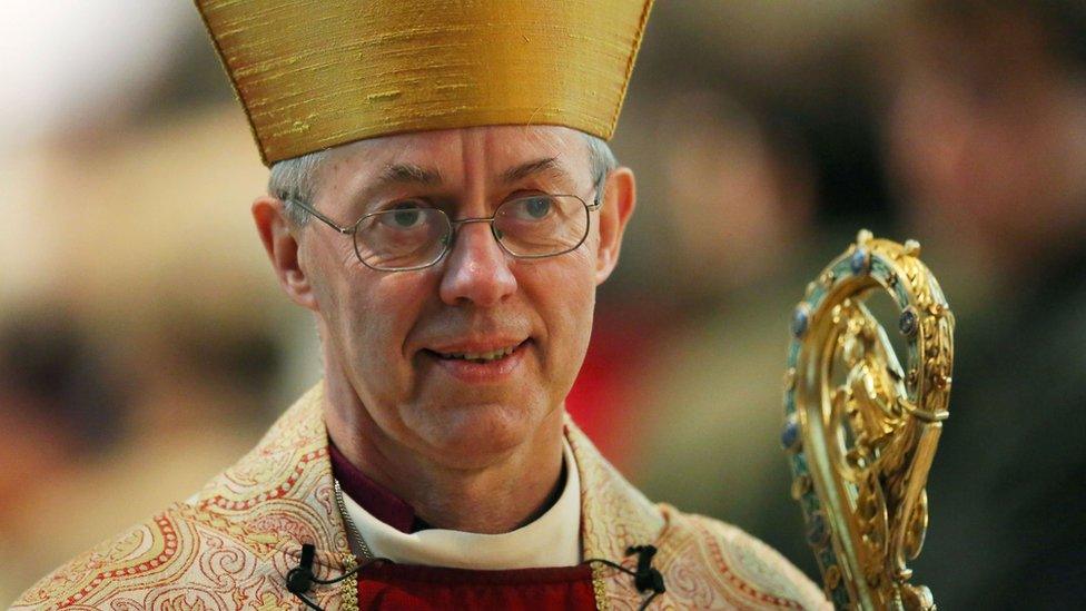 Justin Welby, Archbishop of Canterbury