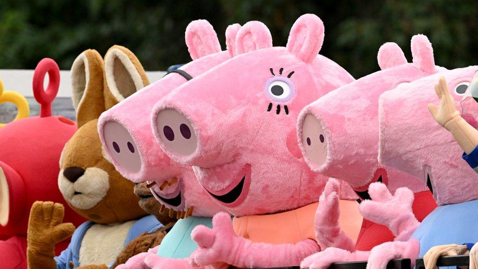 Peppa pigs