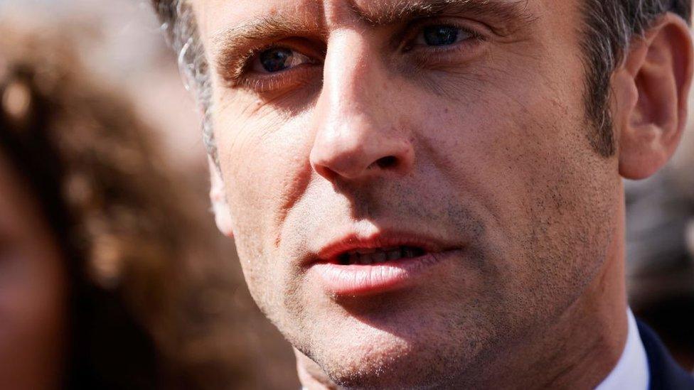 French President Emmanuel Macron