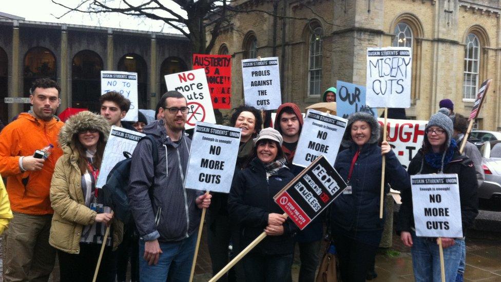 Protesters