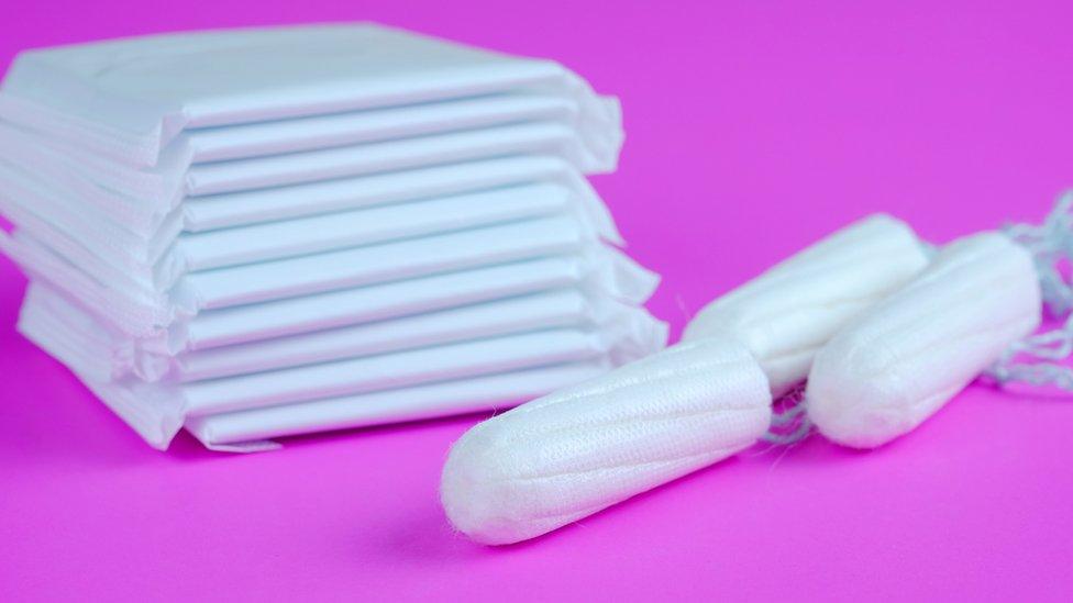 Sanitary towels and tampons