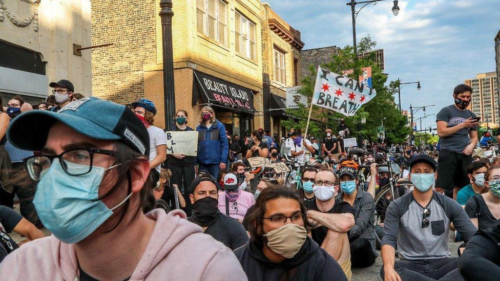 Chicago protestors