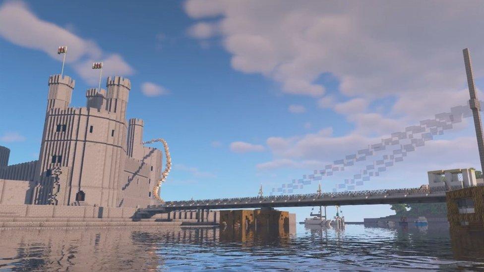 Caernarfon Castle in CareersCraft