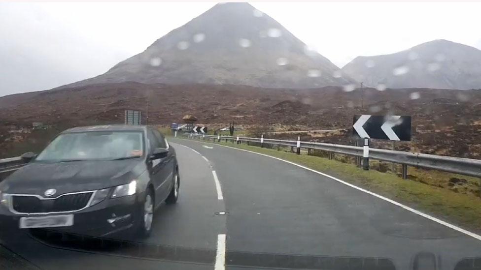 Near miss on Skye