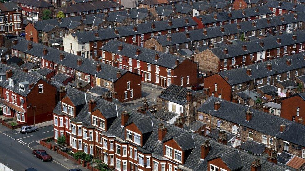 Terraced housing, Longsight, Manchester