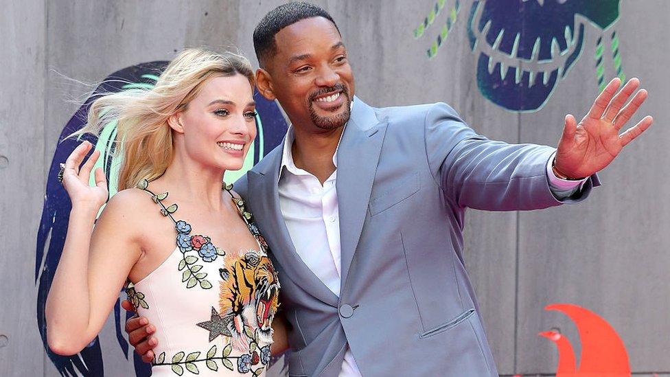 Will Smith and Margo Robbie