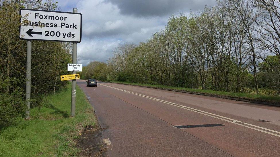 Connecting The M5 To The A38 Near Wellington