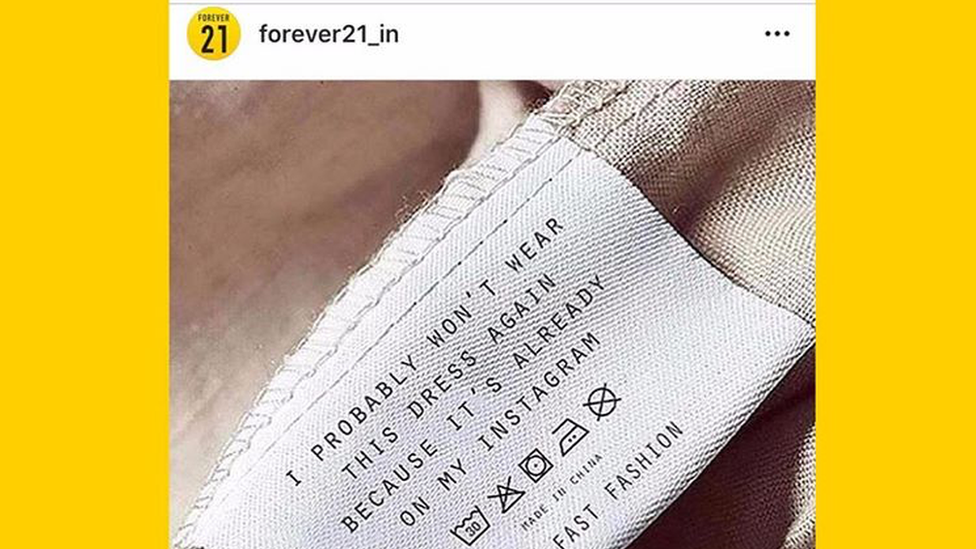 Forever21 India used designer Elizabeth Thilling's work without permission on their Instagram page