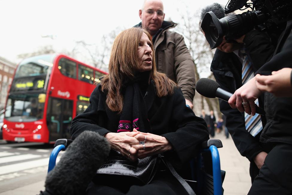 Anne Williams at the Hillsborough Inquest 2012