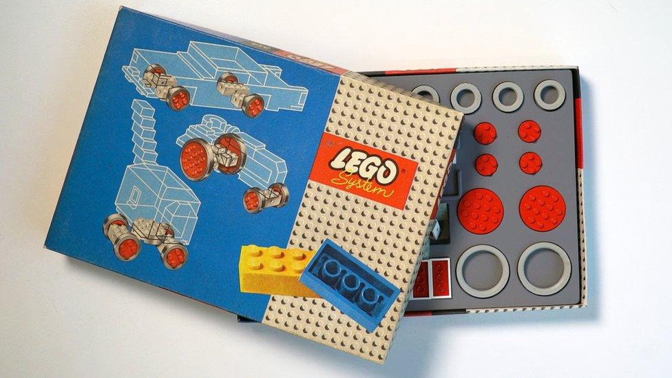 A Lego kit from 1965