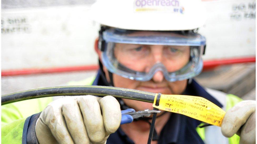 Openreach engineer