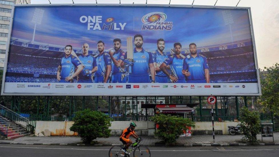 IPL billboard.