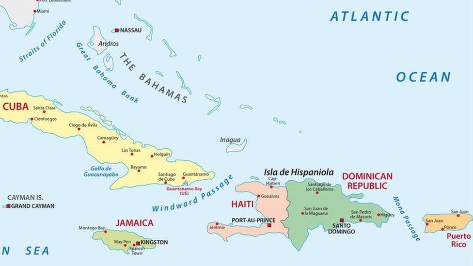 Map of Haiti