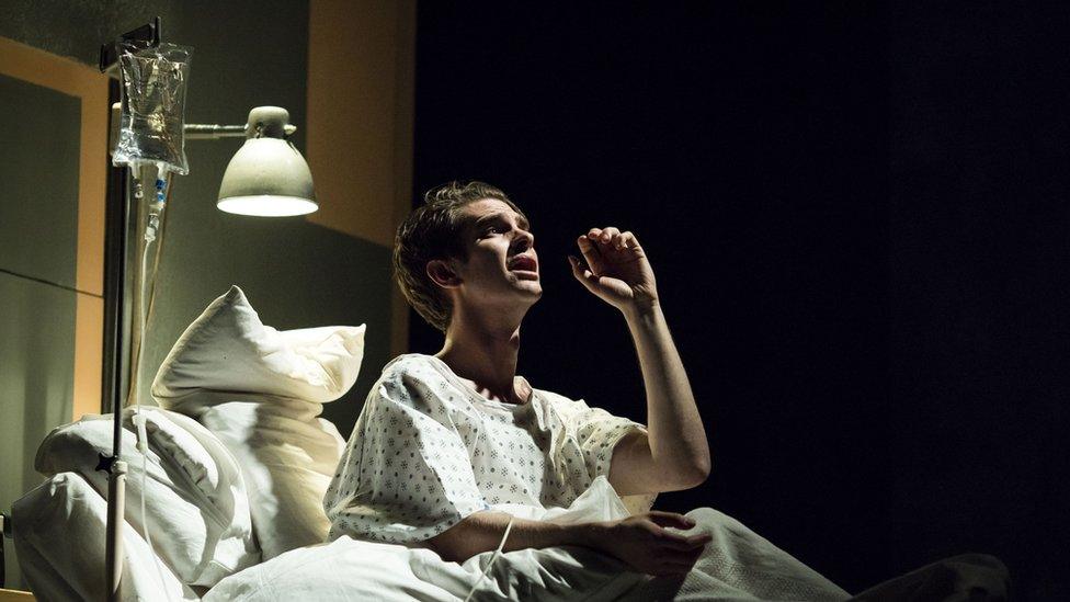 Andrew Garfield in Angels in America