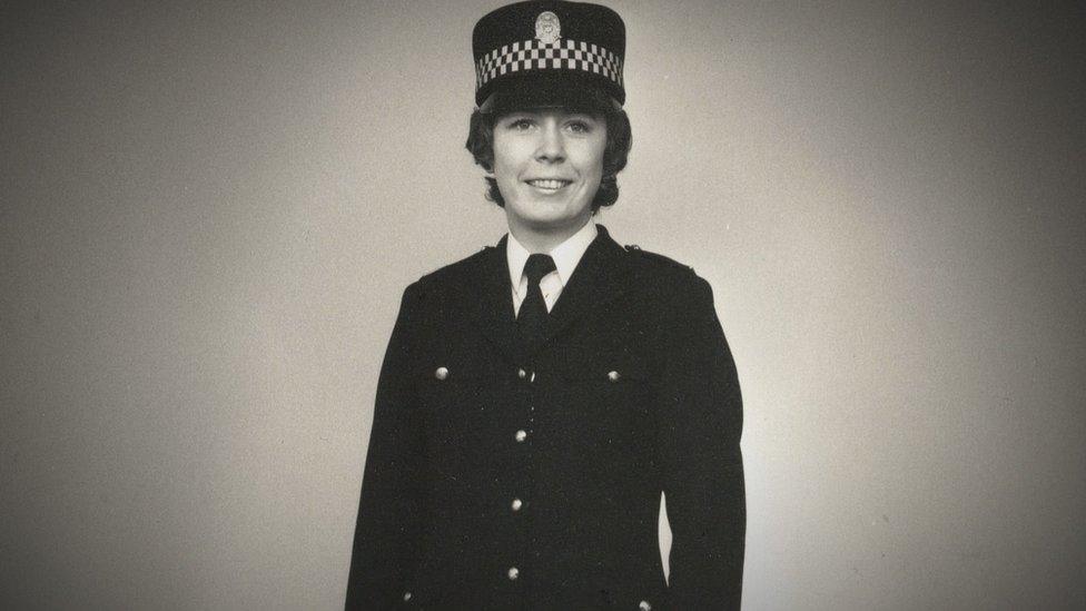 Nanette Pollock during her time as a serving police officer