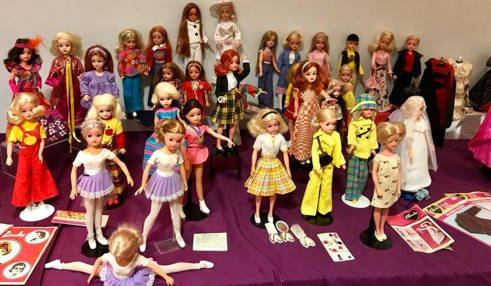 Some of Melanie's Sindy dolls