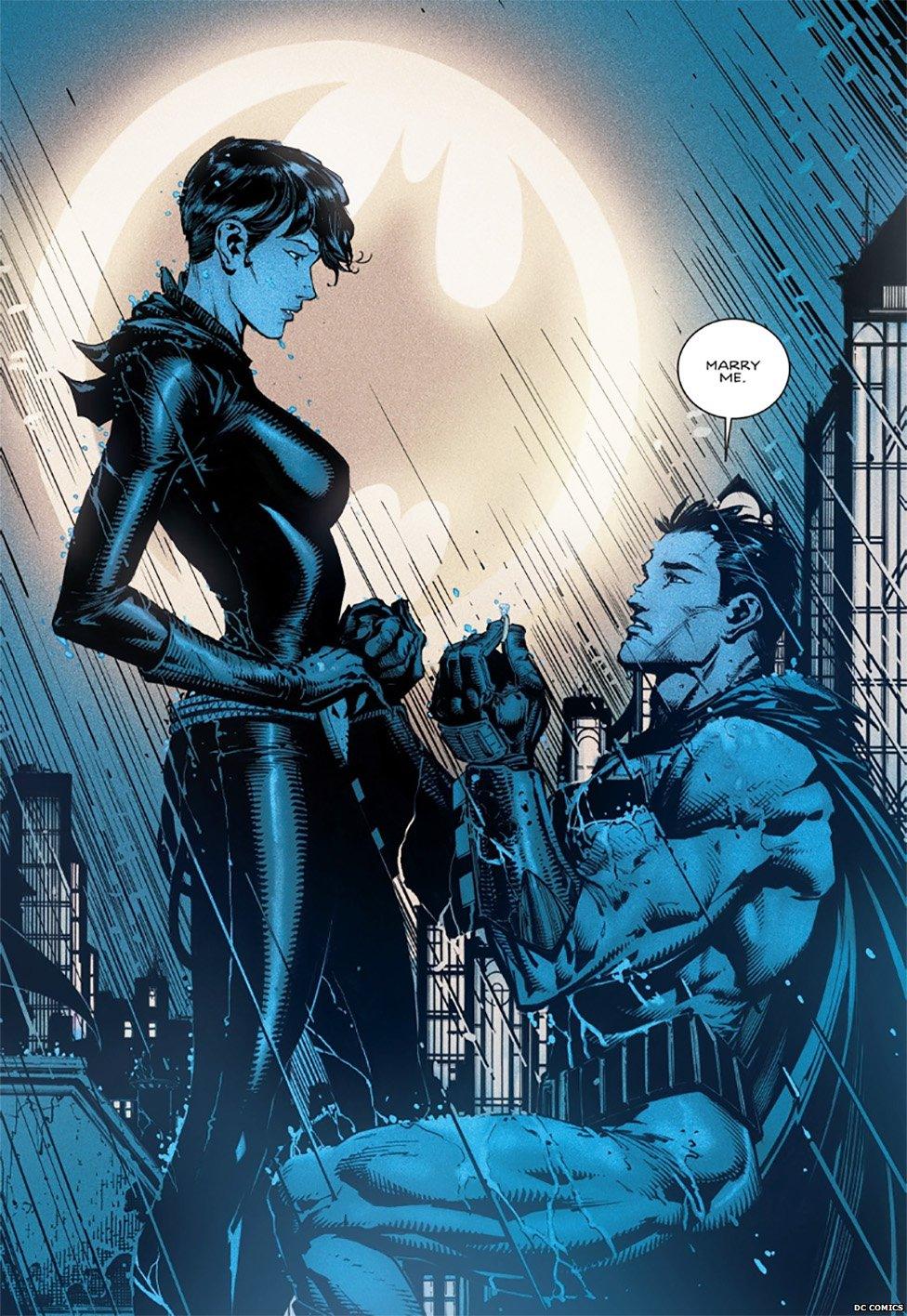 Batman and Catwoman