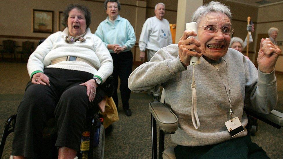 Wii in a retirement home