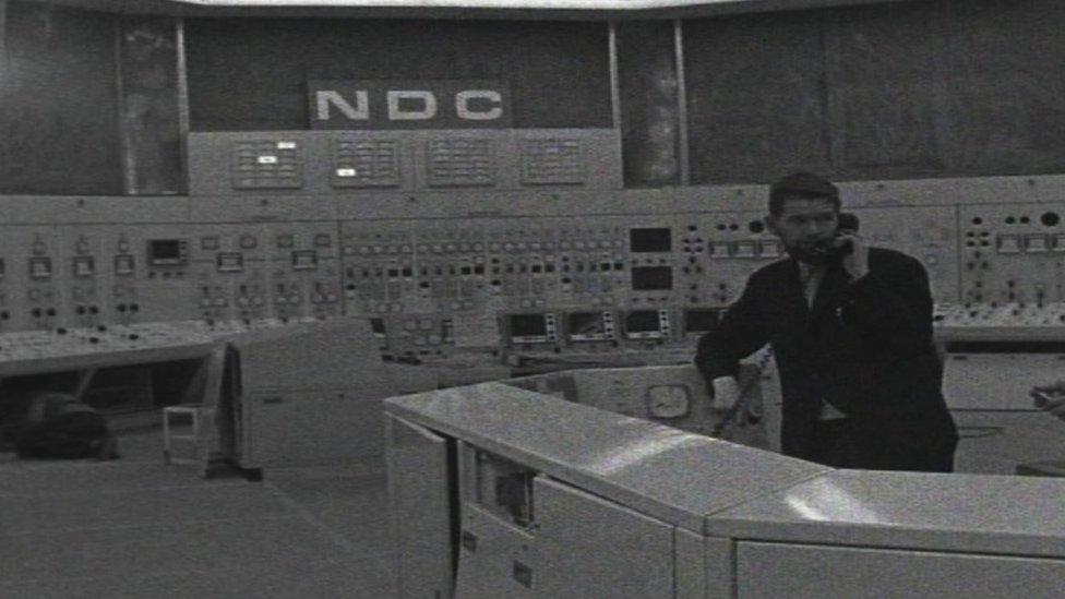 Control room at Wylfa 1971