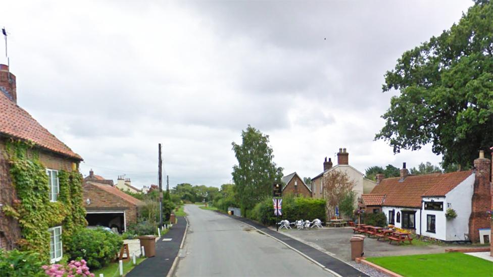 Main Street in Ellerton