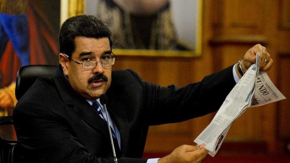 Venezuelan President Nicolas Maduro