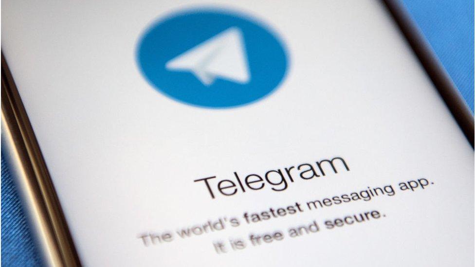 Telegram app