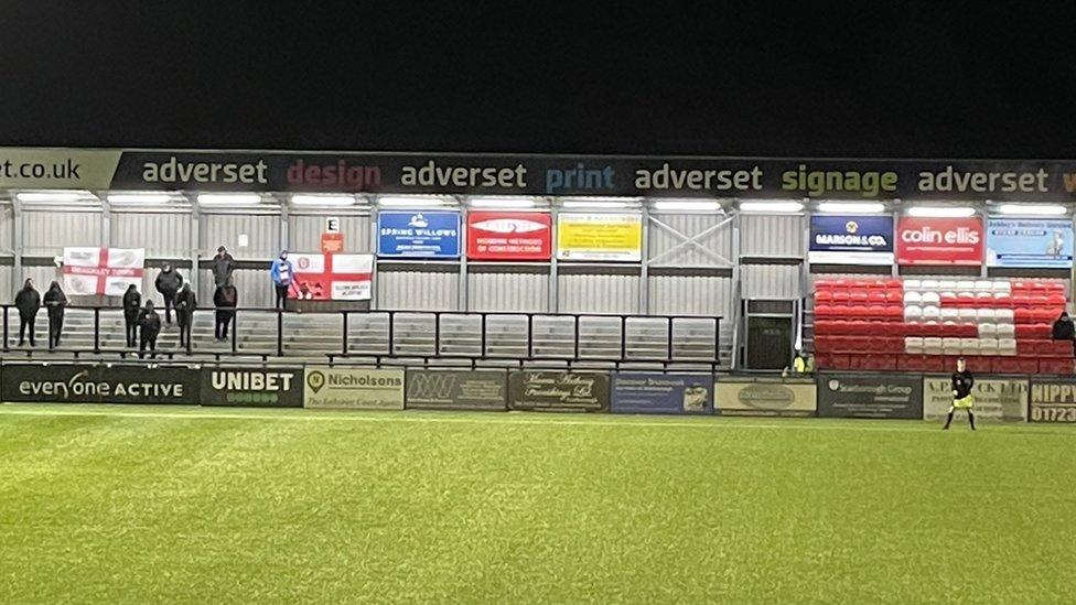 Brackley Town fans