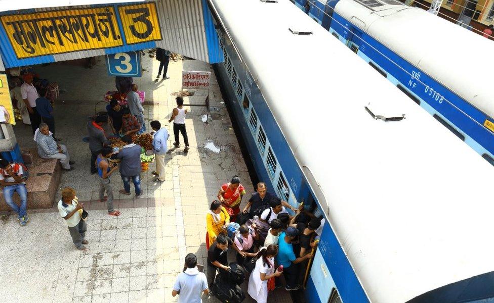 A train at the platform