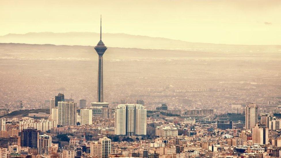 Tehran skyline