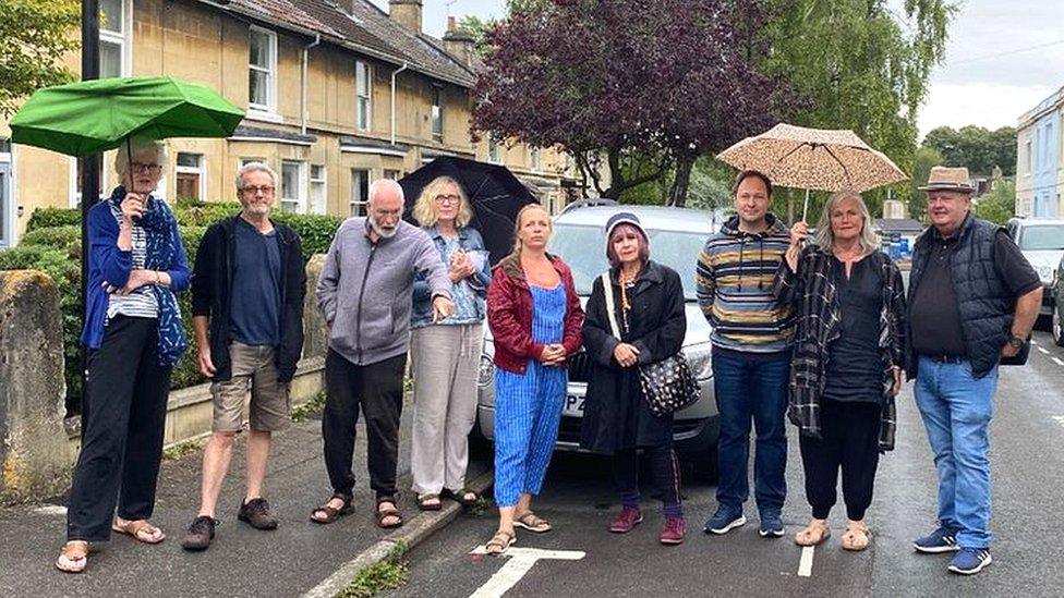 Locals on Denmark Road